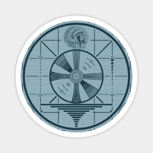 Indian Head Test Pattern Magnet